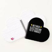 Carnet Electricien Retraité Réparez-Le Vous-Même Drôle Ca (Intérieur)