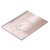 Carnet Electrolyse Retrait des cheveux Rose Logo Parties  (Côté gauche)