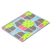 Carnet Électronique en forme de coquille moderne Pickleba (Côté gauche)