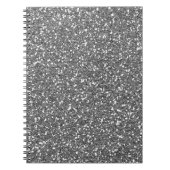 Carnet Élégance argentée de Bling (Devant)