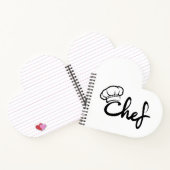 Carnet Elégance du chef Apron Design (Intérieur)