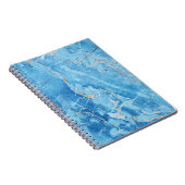 Carnet Élégance du marbre : Surface texturée naturelle. (Côté Droit)