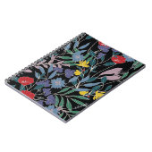 Carnet Élégance Florale : Fond Abstrait Vintage (Côté gauche)