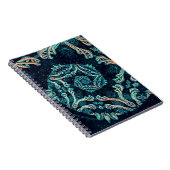 Carnet Élégance fractale foncée (Côté Droit)