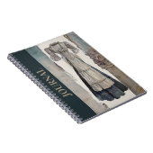 Carnet Élégance moderne LBD Écriture Pad Petit Robe Noire (Côté Droit)