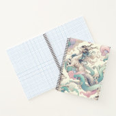 Carnet Élégance mystique : Pastel Kirin Whispers (Intérieur)