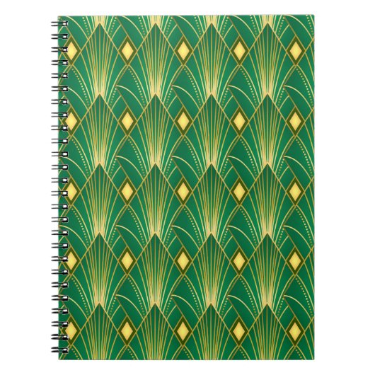 Carnet Elégance orientale : Fond d'écran Art Déco (Devant)