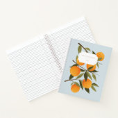 Carnet Élégant Agrumes Orange Branche (Intérieur)