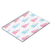 Carnet Élégant arbre de Noël moderne (Côté gauche)