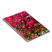 Carnet Élégant automne Automne rose impressionniste arbre (Côté Droit)