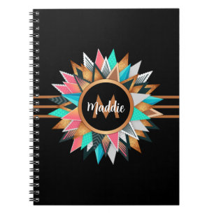 Carnet Élégant Boho Chic Personnalisé