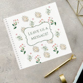 Carnet Elegant Botanical Wedding Guest Book