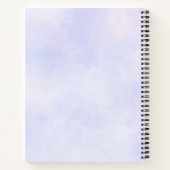 Carnet Elégant Bouquet de fleurs rose (Dos)