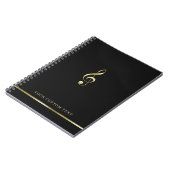 Carnet Elégant Bureau de professeur de musique Treble Cle (Côté gauche)