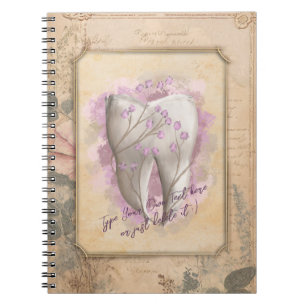 Carnet Élégant cadeau dentaire Vintage à l'ancienne