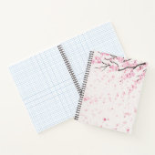 Carnet Elegant Cherry Blossom Spring Floral Spiral Notebo (Intérieur)