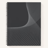 Carnet Elegant, chic, simple, modern graphic pattern art (Devant)