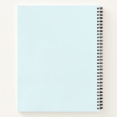 Carnet Elégant Coquillage Et Eau Océanique (Dos)