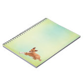 Carnet élégant de chien Basenji (Côté gauche)
