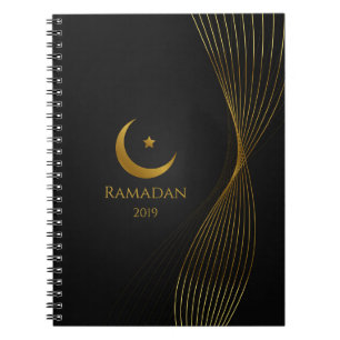 Carnet élégant d'organisateur de Ramadan