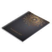 Carnet élégant d'organisateur de Ramadan de (Côté gauche)