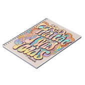 Carnet "Elegant Echoes" (Côté gauche)