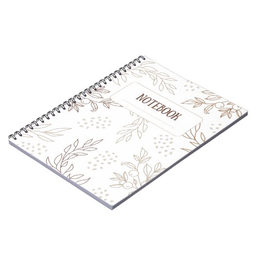 Carnet Élégant et moderne (Côté gauche)