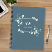 Carnet Elegant Eucalyptus Botanical Greenery Notebook