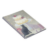 Carnet Elegant Festive Feline Celebration (Côté Droit)