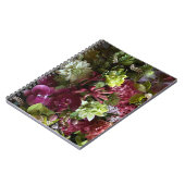 Carnet Elegant Floral Arrangement Botanical Notebook (Côté gauche)