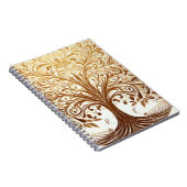 Carnet Elegant Gold Tree of Life Spiritual Celebration (Côté Droit)