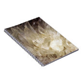 Carnet Élégant Graphique d'énergie Clair Quartz (Côté Droit)