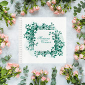 Carnet Elegant Greenery Wedding Guest Book