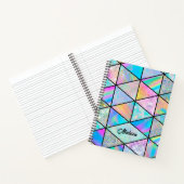 Carnet Elégant holographique coloré (Intérieur)
