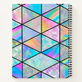 Carnet Elégant holographique coloré (Dos)
