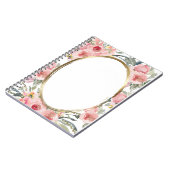 Carnet Élégant Joli Floral (Côté gauche)