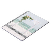 Carnet Elégant Mariage Plage Arbor Floral, Dentelle (Côté gauche)