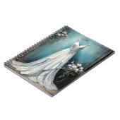 Carnet Élégant Mariage Vintage de robe blanche (Côté gauche)