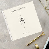 Carnet Elegant Minimalist Wedding Guest Book