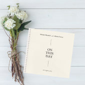 Carnet Elegant Minimalist Wedding Guest Book