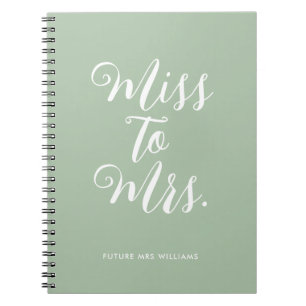 Carnet Elegant Miss à Mme Chic Wedding planner moderne