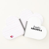 Carnet Élégant moderne minimaliste professionnel uni (Intérieur)