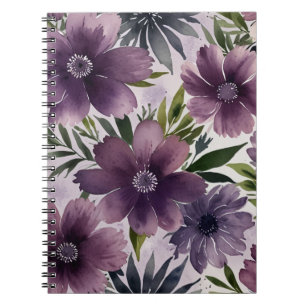 Carnet Élégant motif floral