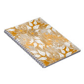 Carnet Elégant motif floral. (Côté Droit)