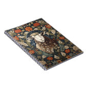 Carnet Elégant mouton William Morris Floral (Côté Droit)