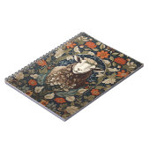Carnet Elégant mouton William Morris Floral (Côté gauche)