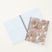 Carnet Elégant Perle Soft Blanc Luxe (Intérieur)