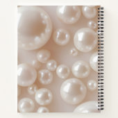 Carnet Elégant Perle Soft Blanc Luxe (Dos)