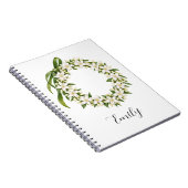 Carnet Elegant Pikake Lei Notebook (Côté Droit)