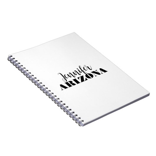 Carnet Élégant professionnel minimaliste moderne (Côté Droit)